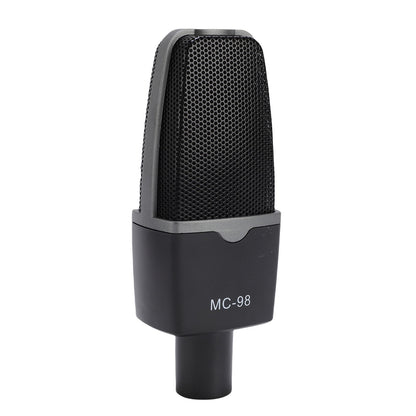 Condenser Mic Live Sound Card Kit Podcast Microfon Bundle ABS Für Das Rundfunk