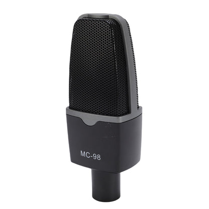 Condenser Mic Live Sound Card Kit Podcast Microfon Bundle ABS Für Das Rundfunk